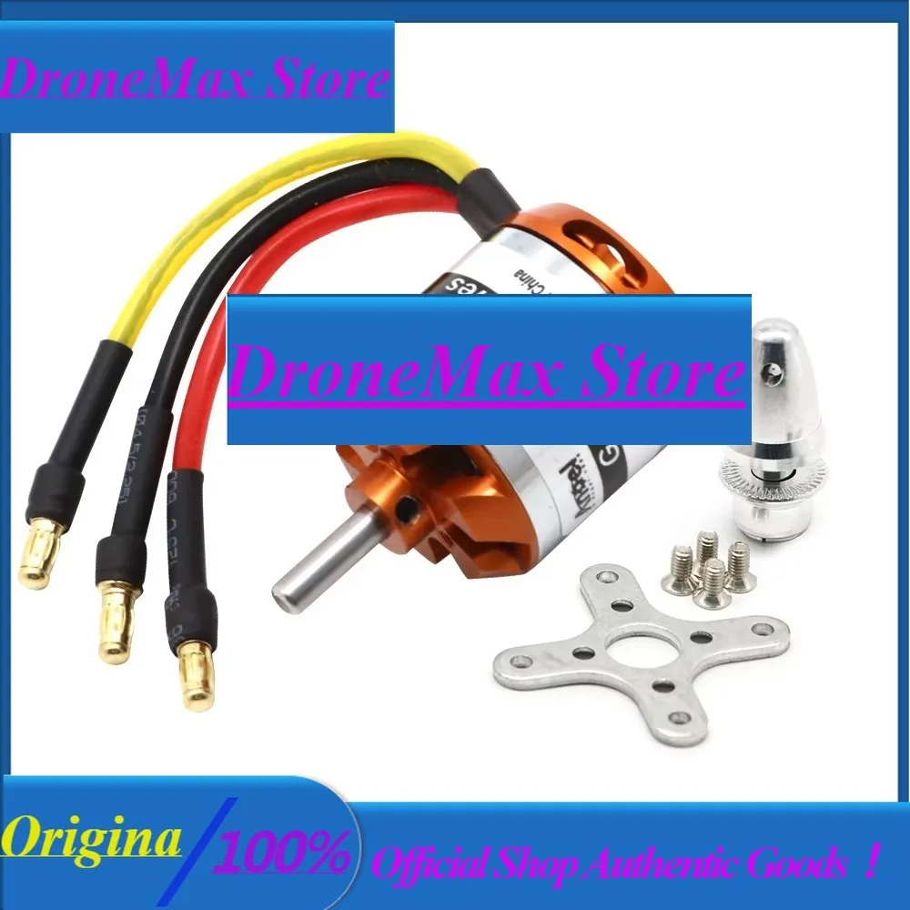 DroMa4pcs Brushless Motor 2-3S 4S 5S D2830 D2826 D3548 D3542 D3536 D3530 For RC Mini Multicopters Plane Fixed-wing Aircraft