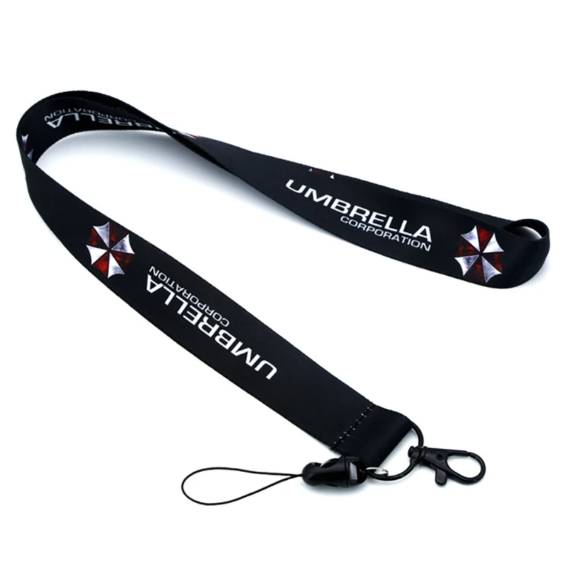 Game holders Evils Lanyards Card Set ombrello Corporation Badge stampa cordino tracolla portachiavi regalo Sovenior Collection