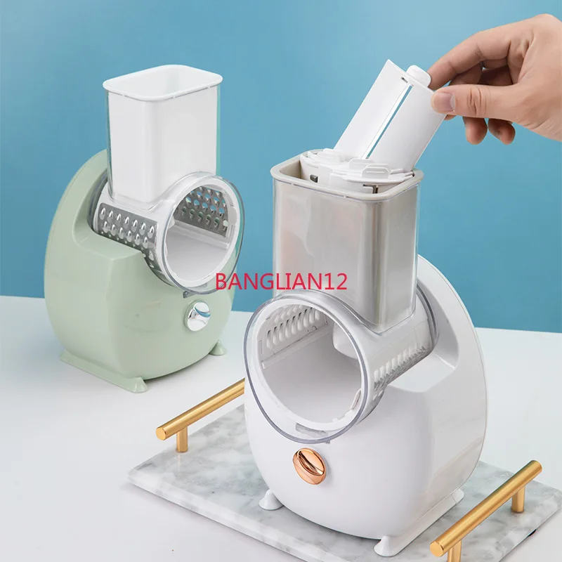 

Household multi-function electric drum vegetable cutter, new wireless automatic vegetable cutter