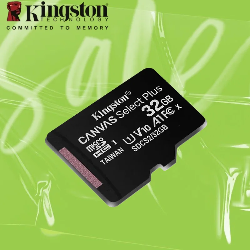 Kingston 64GB 128GB MicroSD TF Card 256GB 512GB Flash Memory Card A1 V10 Original Storage Micro SD Cards for Phone/Tablet/Switch