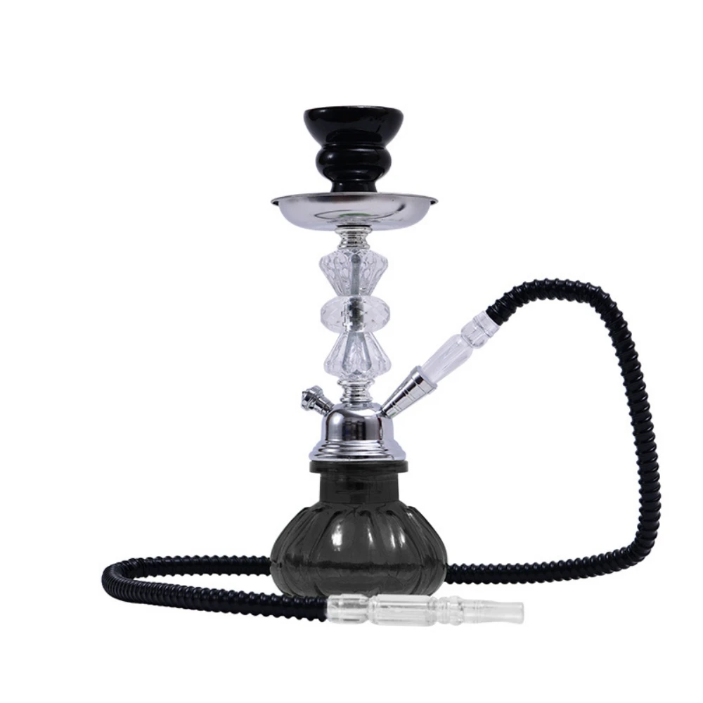 Narghilè Shisha in vetro tubo singolo tubo uso privato narghilè Shisha per tubi narghilè Bar Lounge