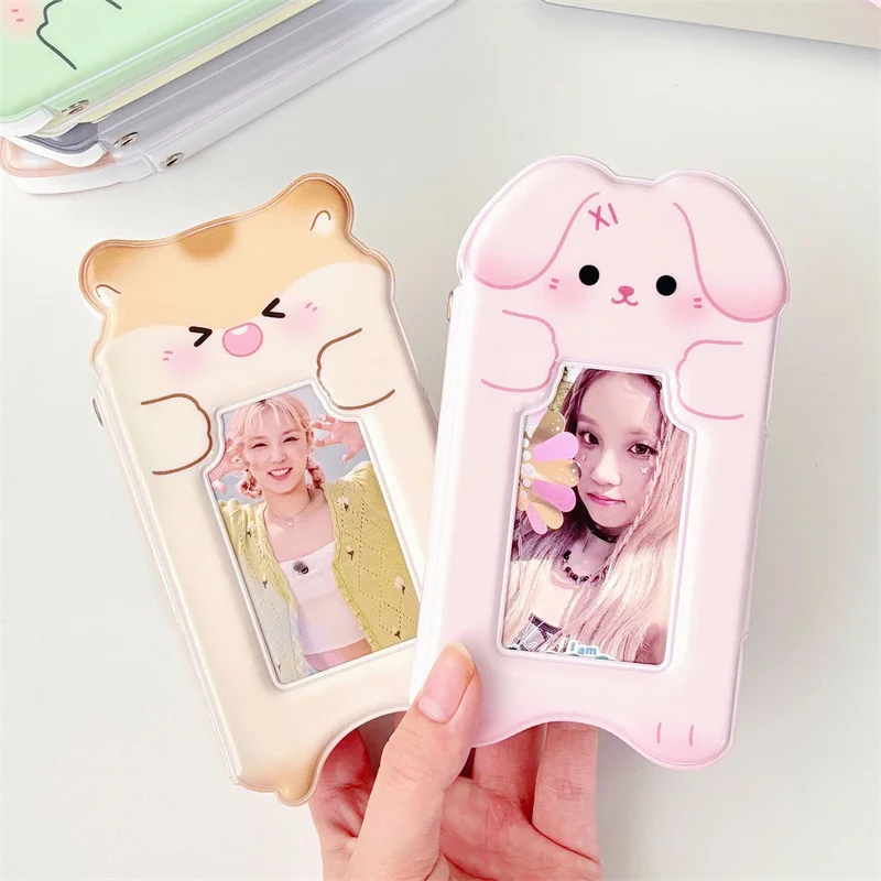 Cute Animal 3 Inch Card Book Postcard Photocards Holder Idol Photo Card Collector Card Album Photo Lomo Card Photo Card Binder
