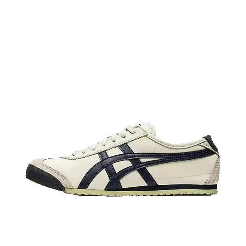 Onitsuka Tiger MEXICO 66 Sapatos de skate para homens e mulheres, tênis baixo para exterior