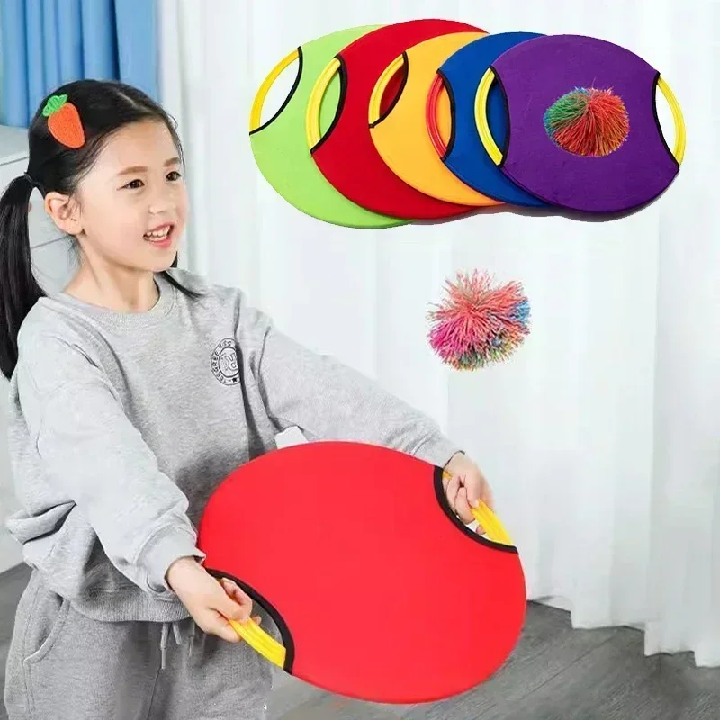 35cm Bouncing Circle Throwing Training Sensory Toy Kids Outdoor Games Balance Training Educational Learning Toys for Children