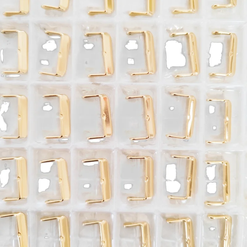Wholesale 100PCS/Lot Gold Color Stainless Steel Watch Buckles 14MM 16MM18MM 20MM 22MM 24MM For Watch Bands-TONY