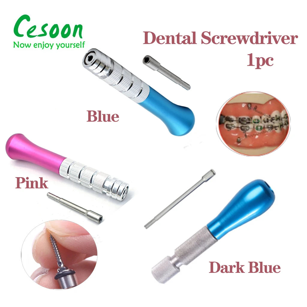 

1 Pc Dental Orthodontic Implant Micro Screw Driver Set Self Drilling Tool Dentist Lab Materials Dentistry Accessories Supplies