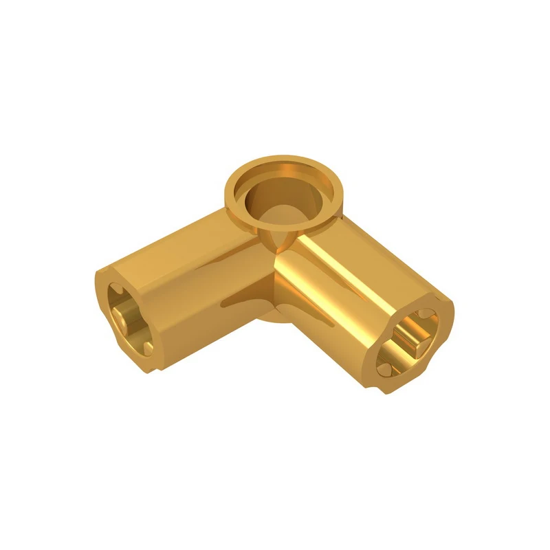 Gobricks GDS-921 Technical, Axle and Pin Connector Angled #6 - 90 degrees compatible with lego 32014 pieces of children\'s DIY