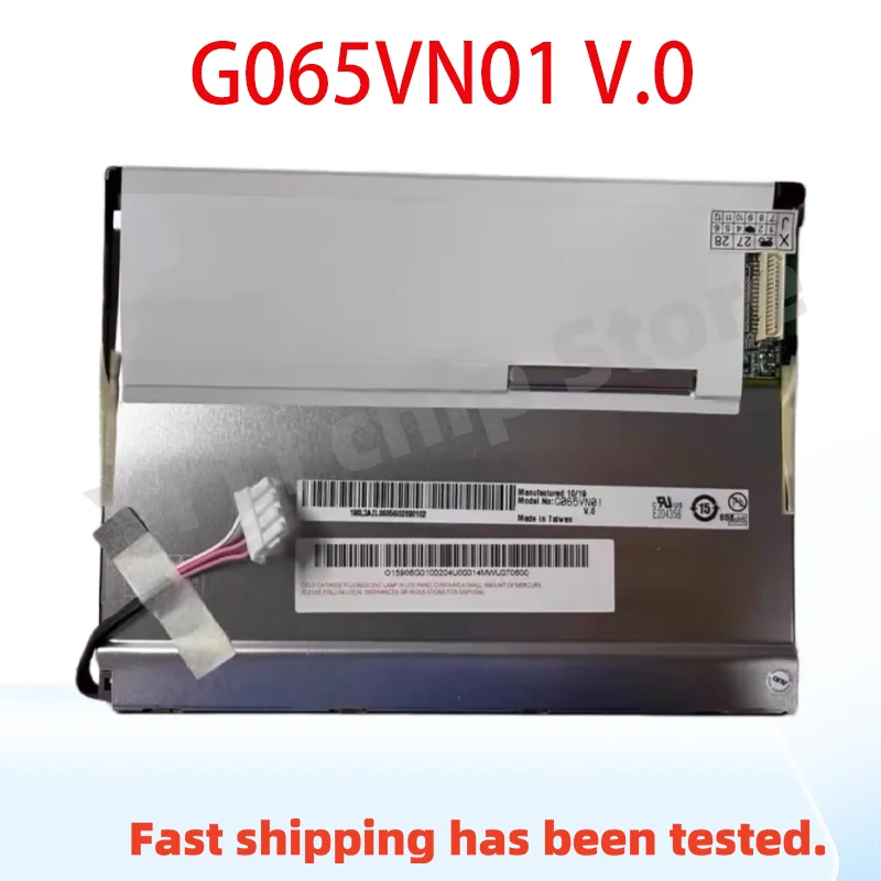 New Test LCD Panel Display Screen G065VN01 V.0 G065VN01 V0 G065VN01 V.1 G065VN01 V.1 6.5 Inch