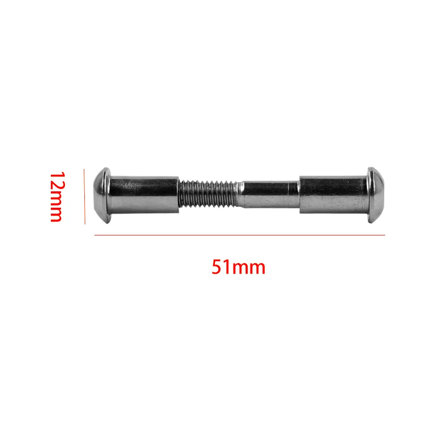 5PC pieghevole Pothook cerniera bullone riparazione serratura in acciaio temprato gancio a vite fisso per Xiaomi MIJIA M365 /M365 Pro parte Scooter