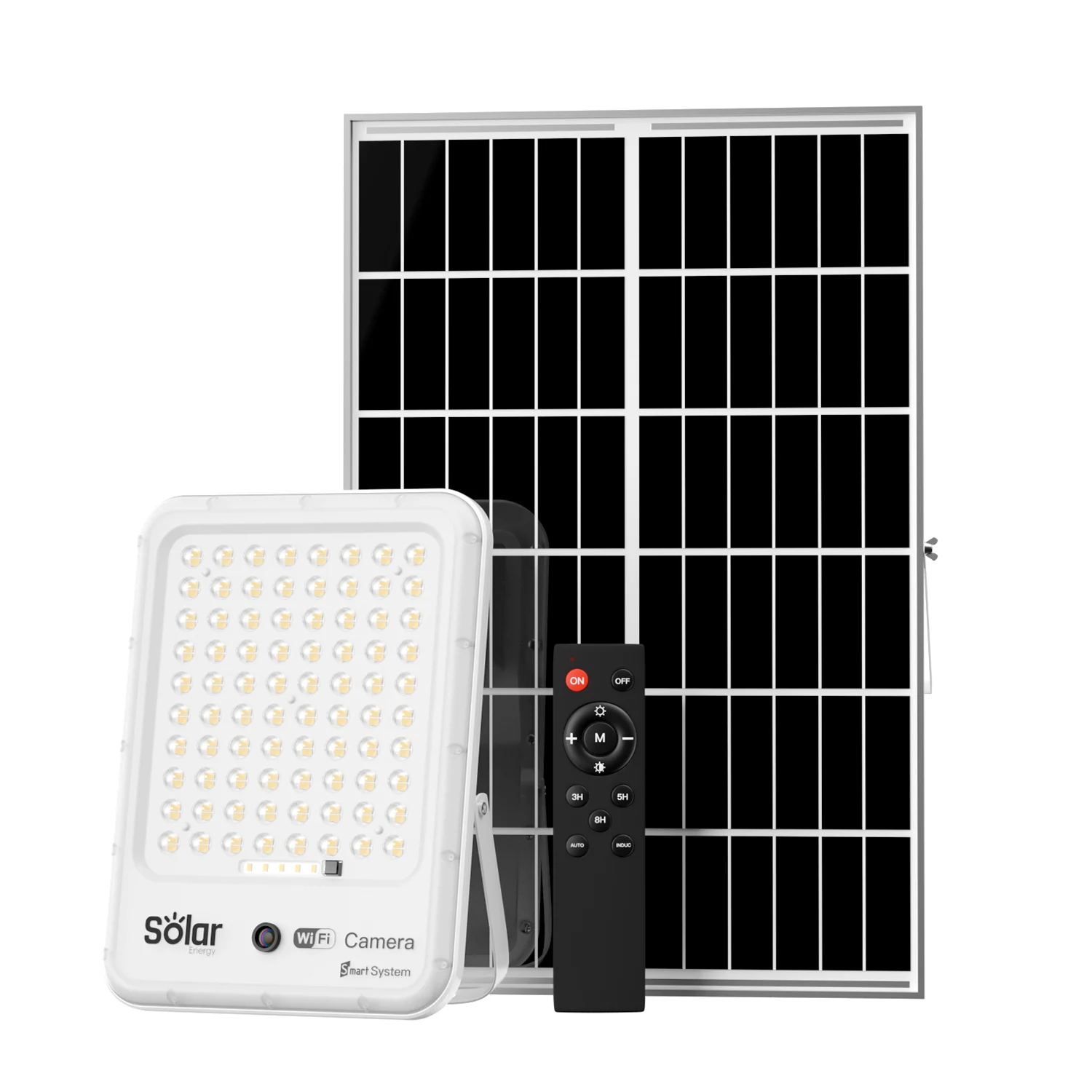 150W Wireless Camera Outdoor LED solar Flood Light Radar Motion Sensor Security Spot  Solar CCTV ing