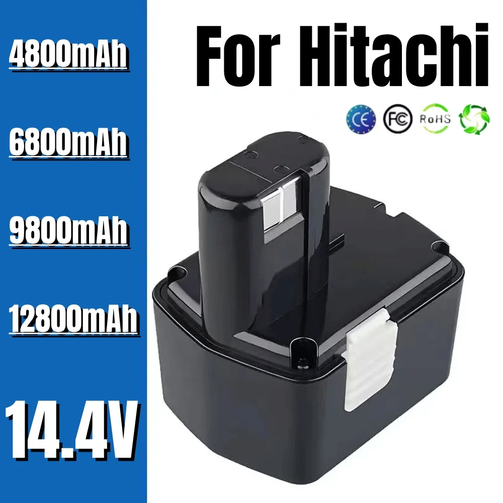 100% New 14.4V 4.8/6.8/9.8/12.8Ah for Hitachi EB1414S EB14B EB1412S 324367 EB14S DS14DL DV14DL CJ14DL DS14DVF3