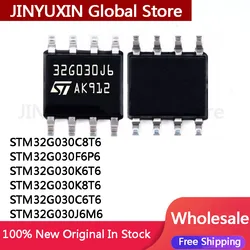 2Pcs New Original STM32G030C8T6 STM32G030F6P6 STM32G030K6T6 STM32G030K8T6 STM32G030C6T6 STM32G030J6M6 STM32G STM32G030 IC