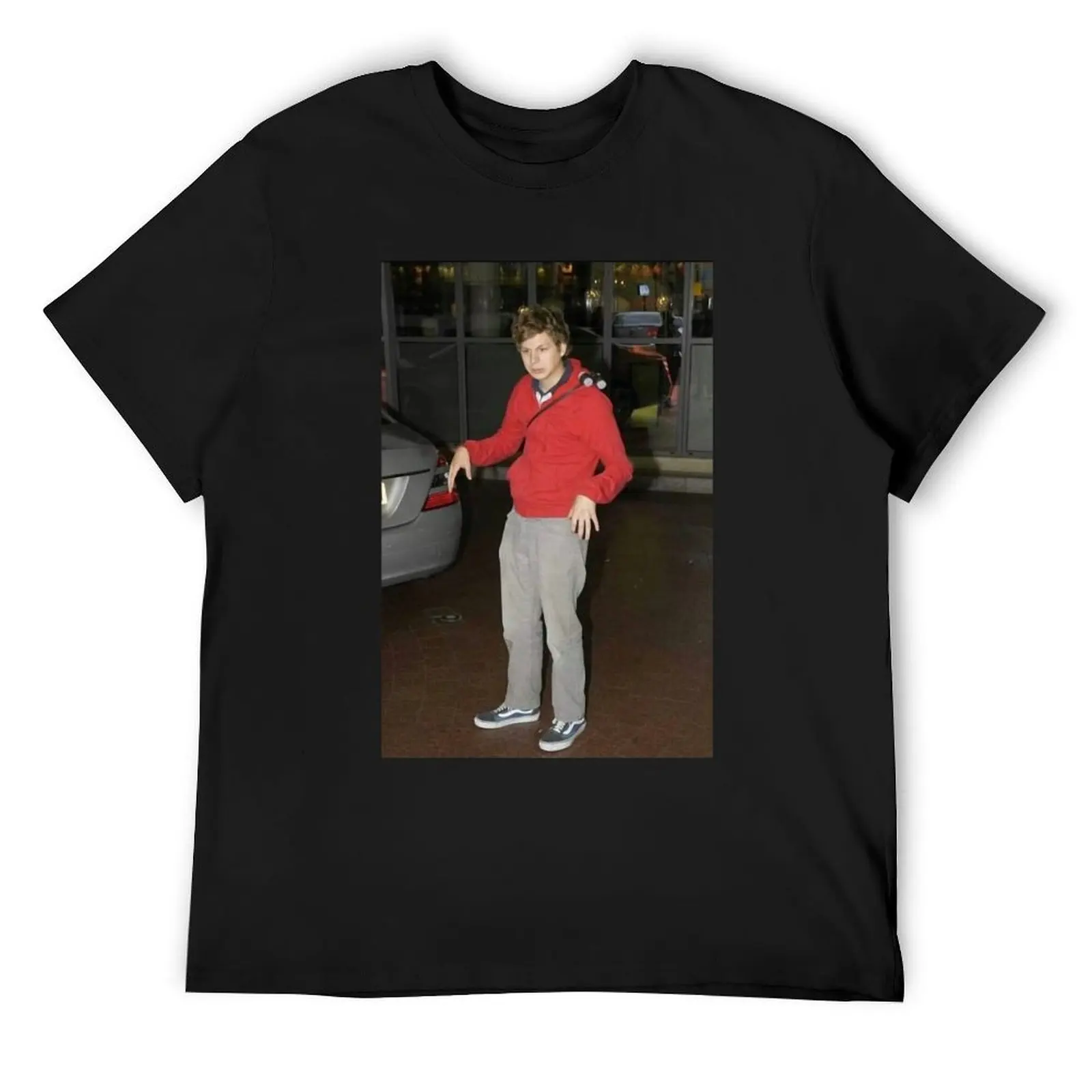 

The Michael Cera T-Shirt oversized t shirt customizeds customs design your own anime figures Men's t-shirt