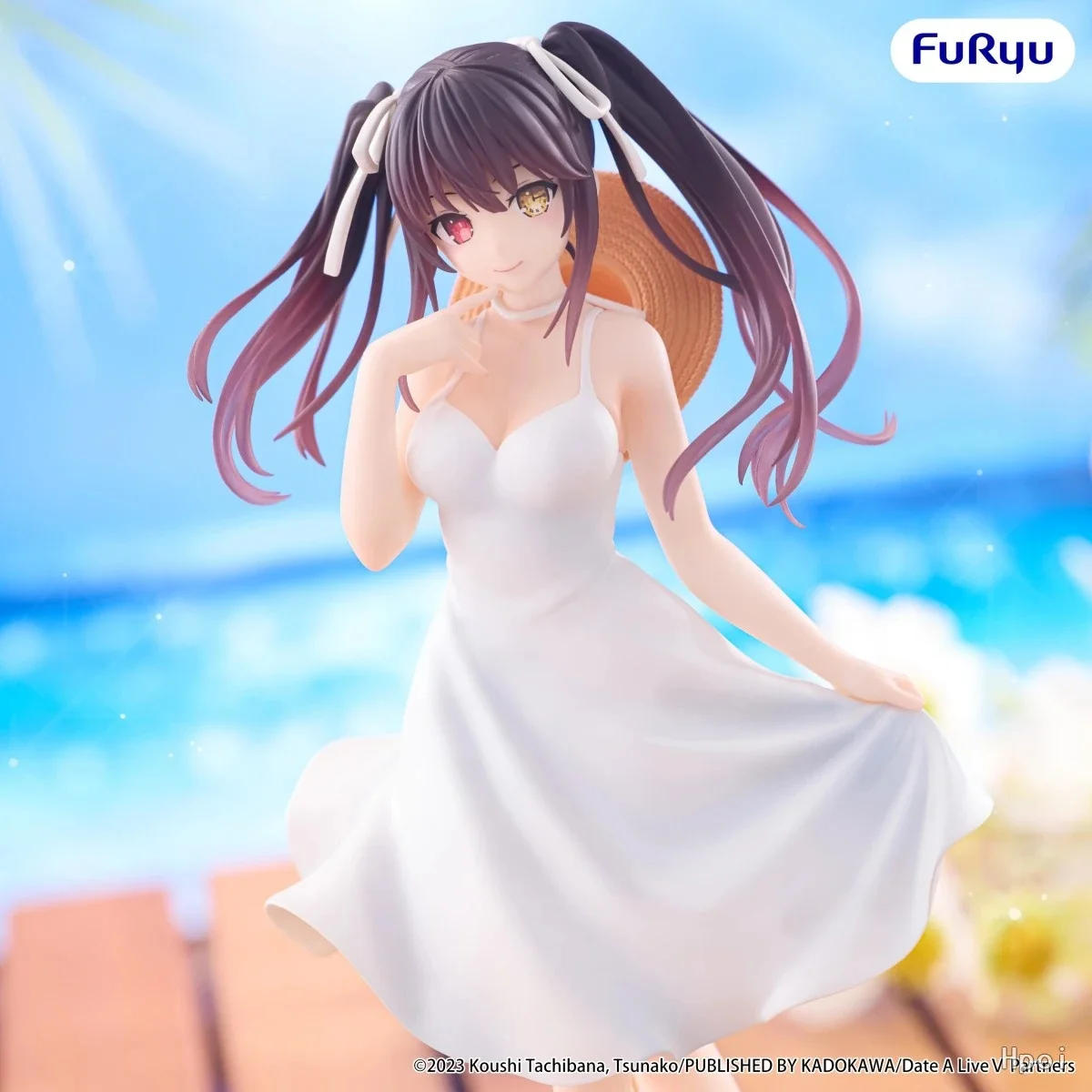 Pre-order FuRyu Kurumi Tokisaki Figure Date A Live Summer Dres Exquisite Detailed Premium Anim Collectibl Figure For Fan Display - view 3