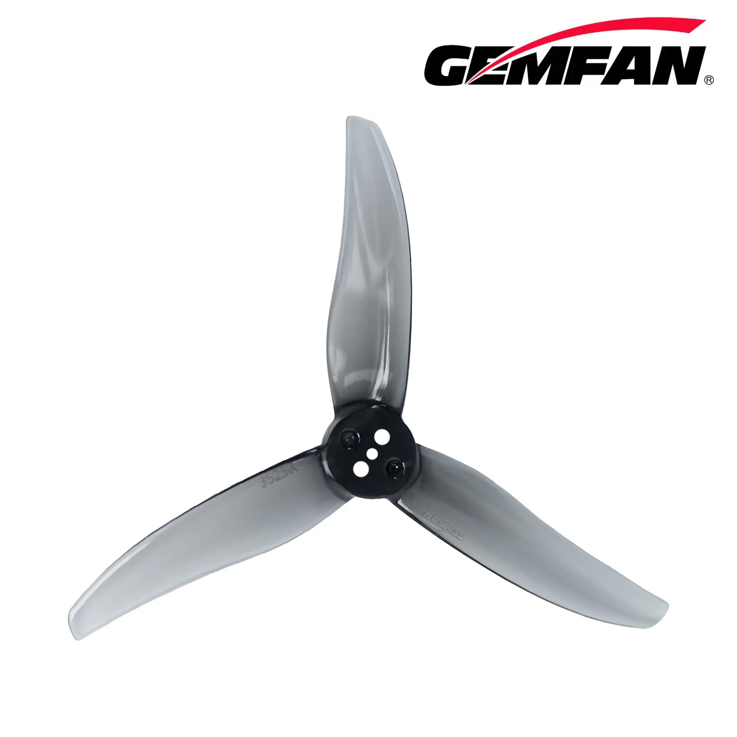 10 أزواج (10CW + 10CCW) Gemfan 3520 3.5X2X3 3-Blade Propeller - 1.5mm T-Mount