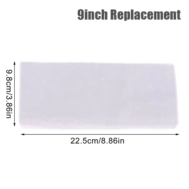 

Paint Brush Flat 23x18cm for Wall Use with 360 Rotatable Handle Soft Grip EVA and Threaded Pole Mounting System