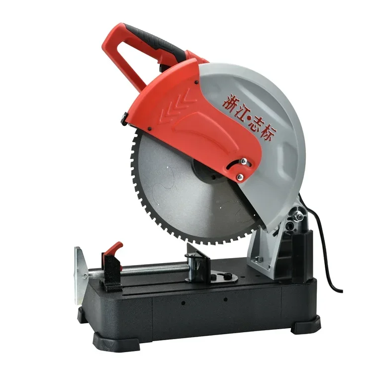 355mm Cold Cutting Machine 2800W 1200RPM Chop Saw For Metal Steel PVC Pipe Electric Automatic Folding Portable Circular Saw