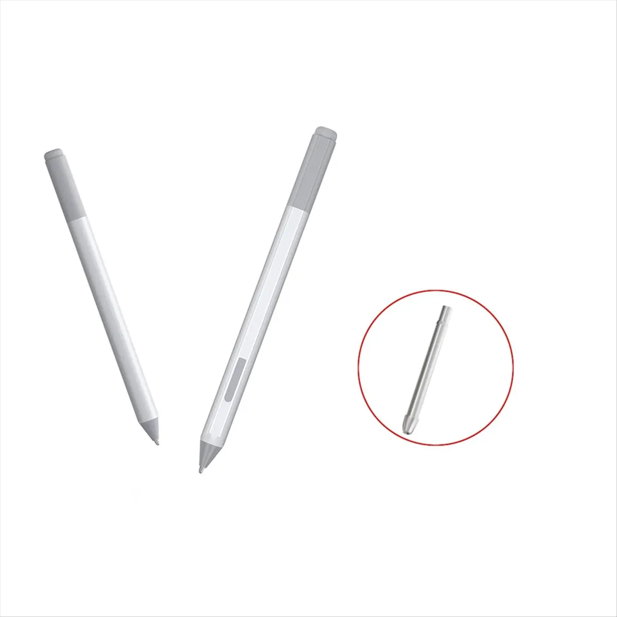 HDL 2PCS Titanium Alloy Pen Tips for Surface Pen,Realititcs Pencil Tips for Microsoft Surface Pro 7 6 5 4 Series(Model 1776)