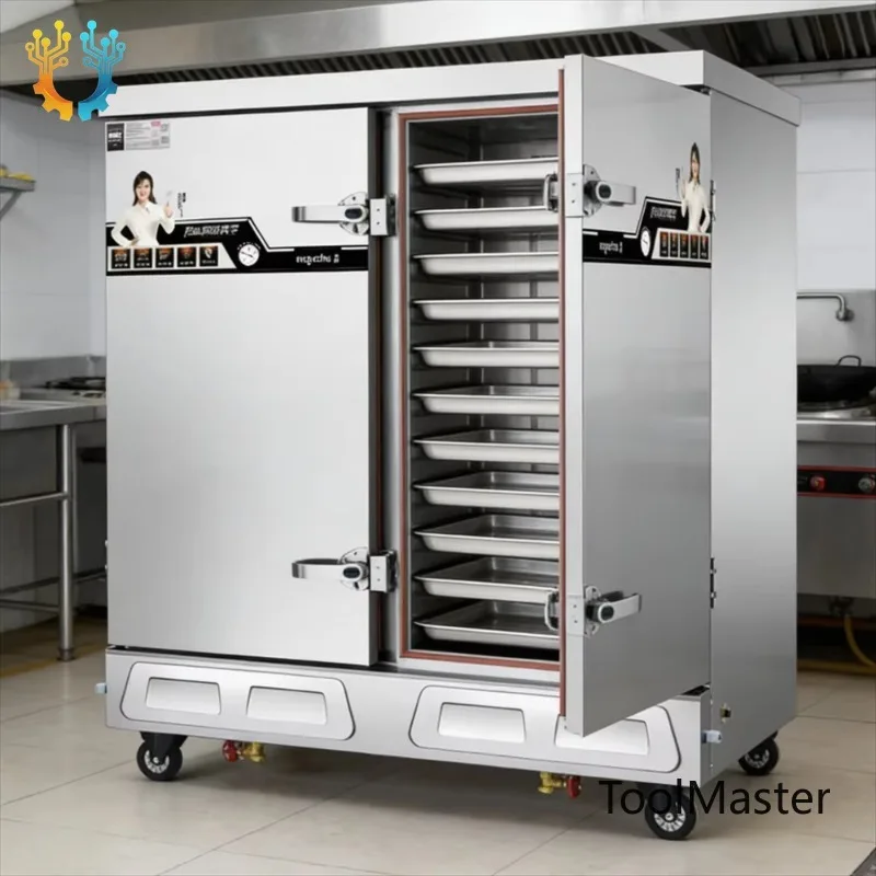 【2026】 High Power Dual-Purpose Commercial Rice Steamer Multi Functional Steam Electricity Kitchen Equipment For Hotels