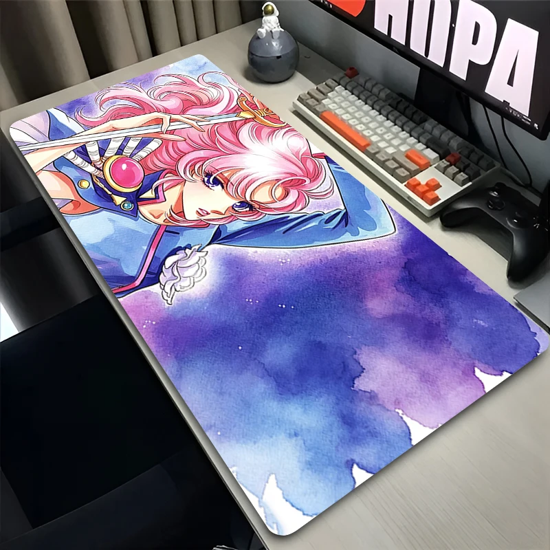 New Anime Mouse Pad kawaii office Table Mat Revolutionary Girl Utena Keyboard Pad Gaming Accessories XXL Esports Gamer Mousepad