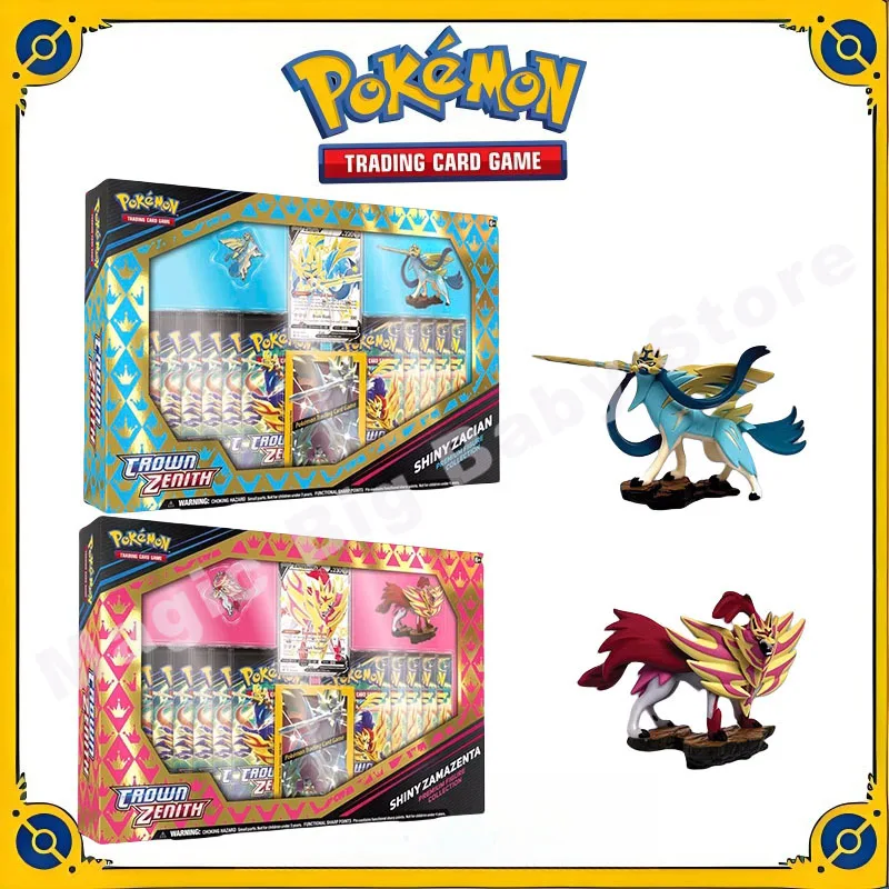 Original genuíno pokemon negociação cartão ptcg versão eua ss12.5 kang xiang kangmarante figura crachá coletar caixa de presente presente da criança