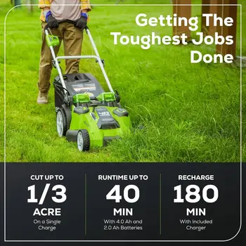 22吋 201cc 6速CVT自走式三合一汽油割草機,附高輪,適用於草坪 10 最佳銷售 自走式割草機 - №8