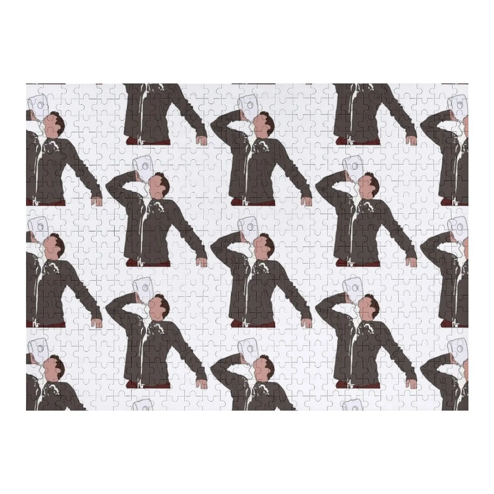 Joey beber leite quebra-cabeça iq romance brinquedos para crianças 2022 obras de arte quebra-cabeça