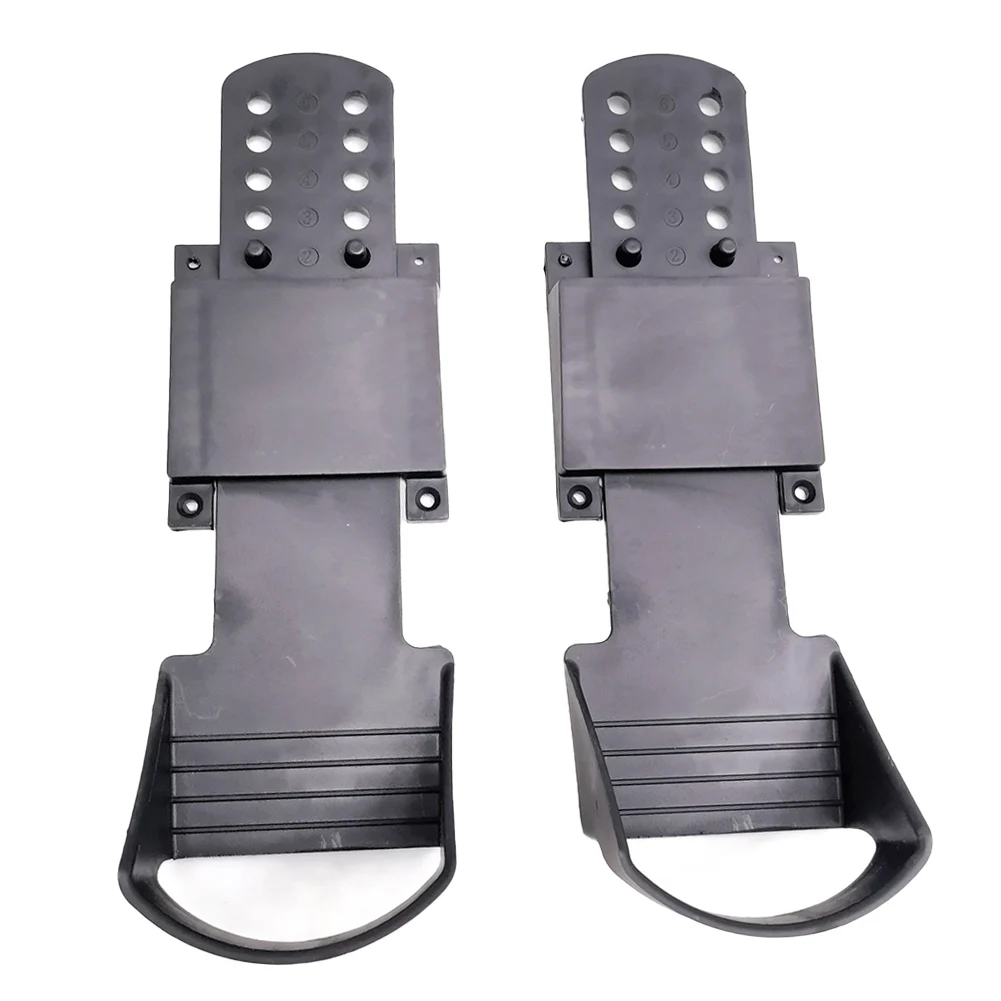 Fitness Equipment Foot Pedals Fitness Training Compatible With Rowers Easy To Store Compatible Rowing Machine Parts