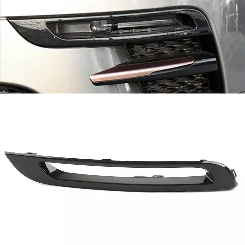 1 Pc Auto Links Voorbumper Mistlamp Cover Zwart Voor Land Rover Voor Range Rover Velar 2018 2019 2020 2021