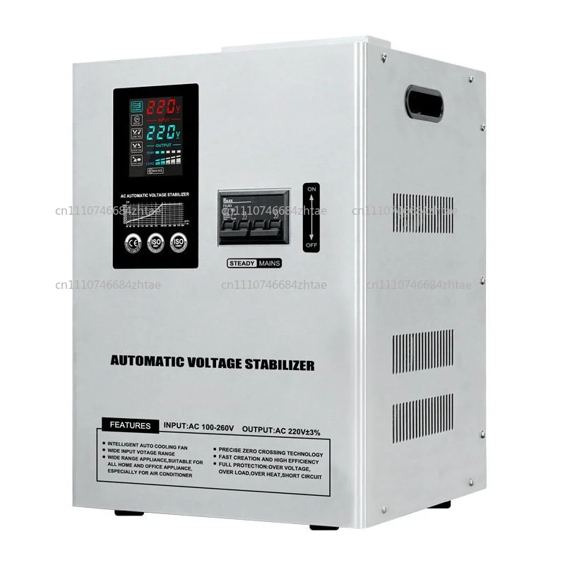 1PC 15KVA Voltage Stabilizer Automatic AC Regulator 15000VA 220V/380V Servo Type for Home Appliance Industrial Use