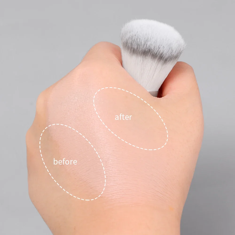 إصبع البطن المخفي فرشاة للمكياج رئيس الهالات السوداء السائل الأساس المخفي فرش مستحضرات التجميل الوجه التفاصيل أدوات التجميل #6