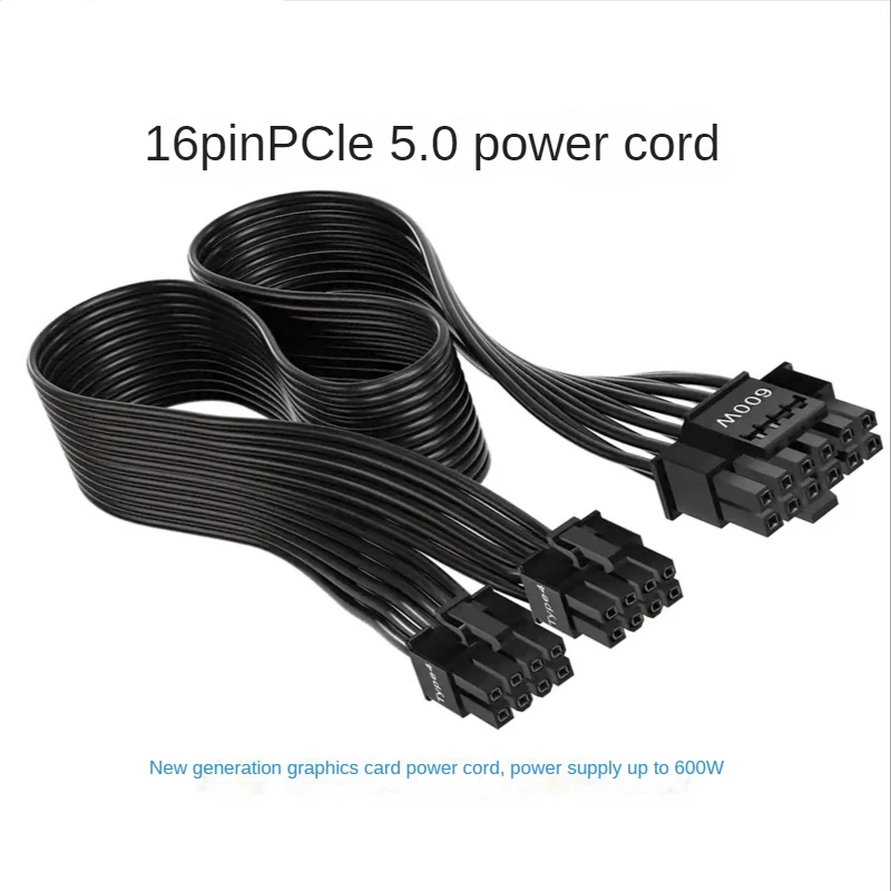12VHPWR pequeño 12P 4P PCI-E5.0 cargador de tarjeta gráfica Cable 3080 3090 Ti versión 16P módulo adaptado para RTX 3090 Ti y 40 Se