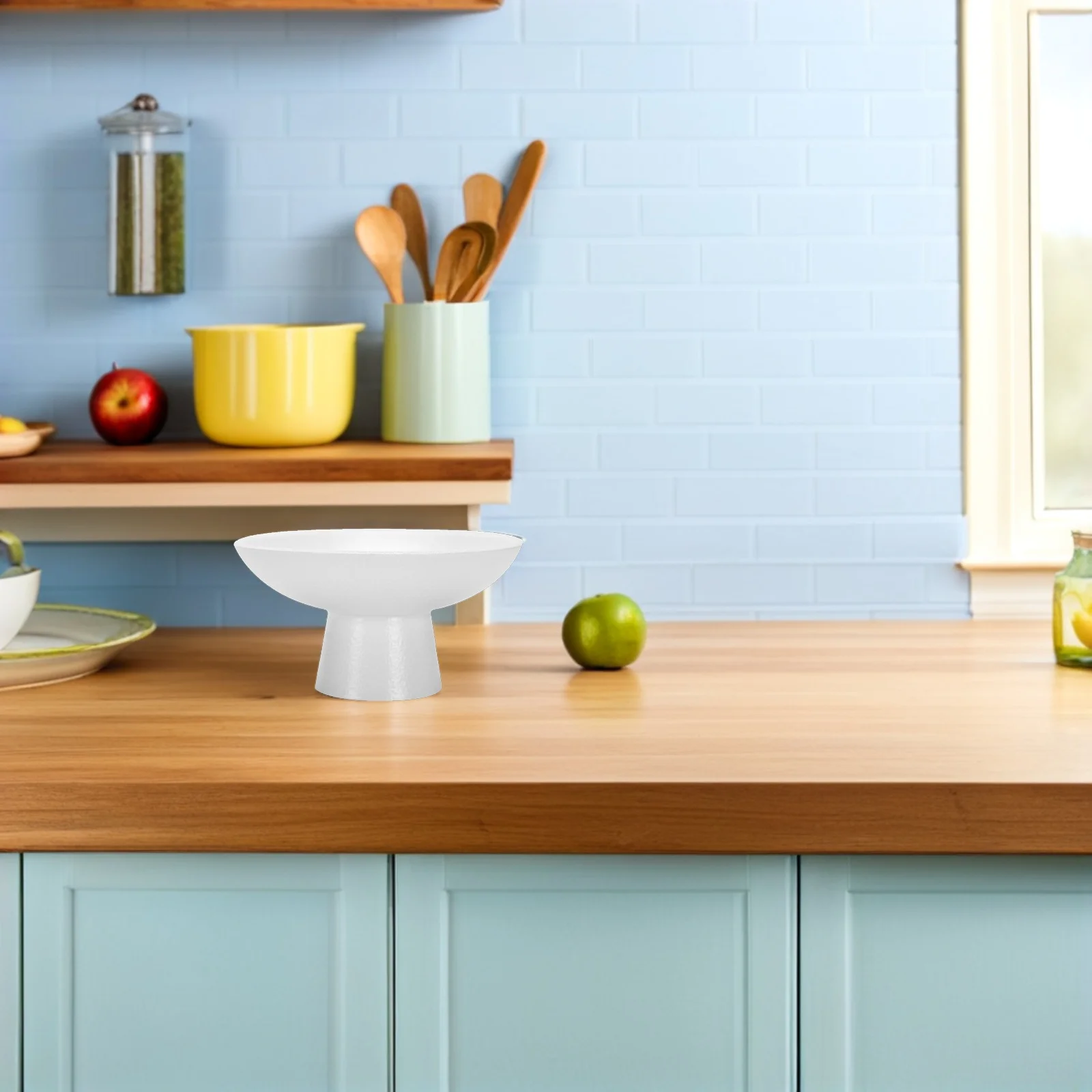 

Footed Ceramic Fruit Plate Decorative Snack Tray Serving Dish Party Wedding Cake Display Dessert Stand Cake Plate