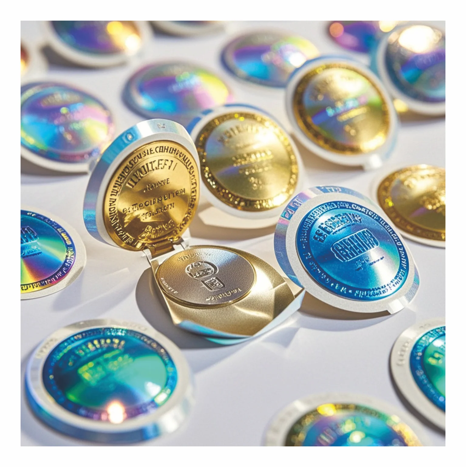 

Professional Security Hologram Sticker With Barcode Kiss Cut Sticker With Great Price