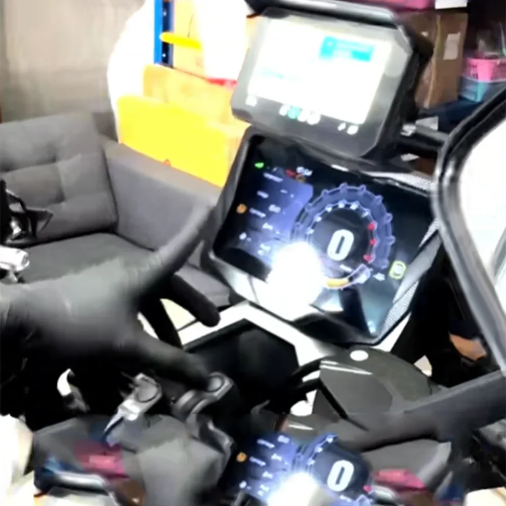 Accessori moto Misuratore di strumenti Telaio di copertura Cruscotto Protezione dello schermo per Zontes 368G 368 G G368 G 368 ZT368 501g