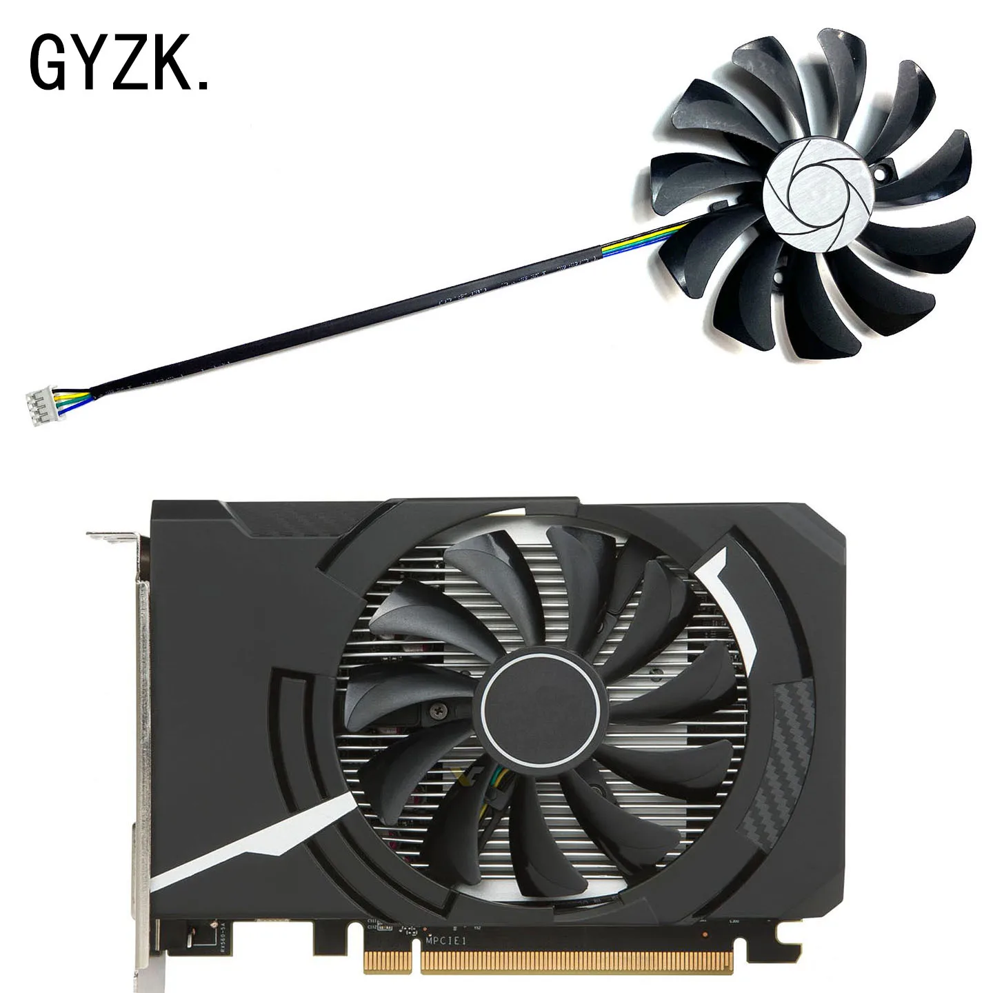 

HA9010H12F-Z For MSI GTX1060 RX 550 560 AERO ITX Graphics Card Replacement Fan