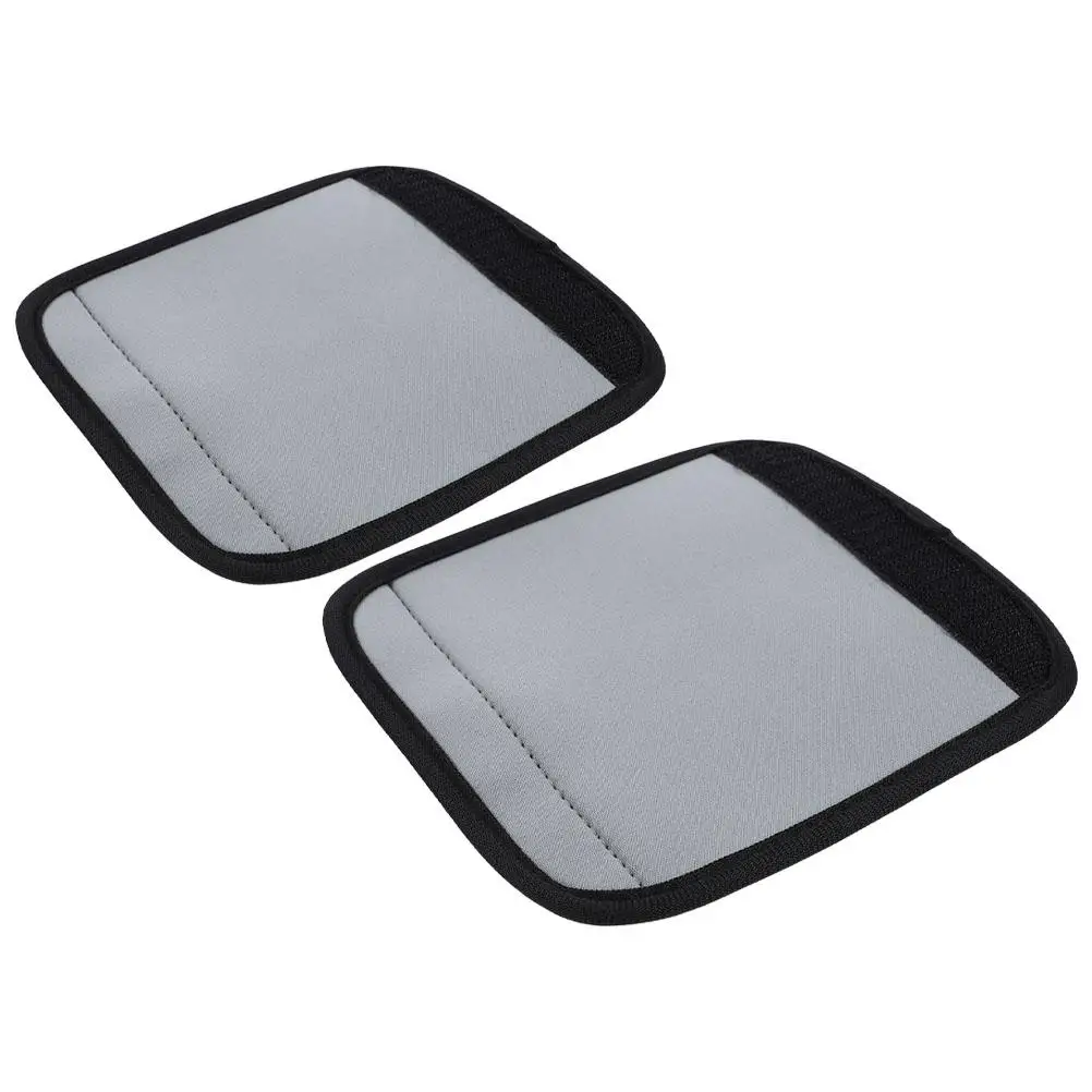2pcs Luggage Suitcase H Wraps Covers Gray for Suitcase Stroller Comfortable Travel Accessories Lightweight