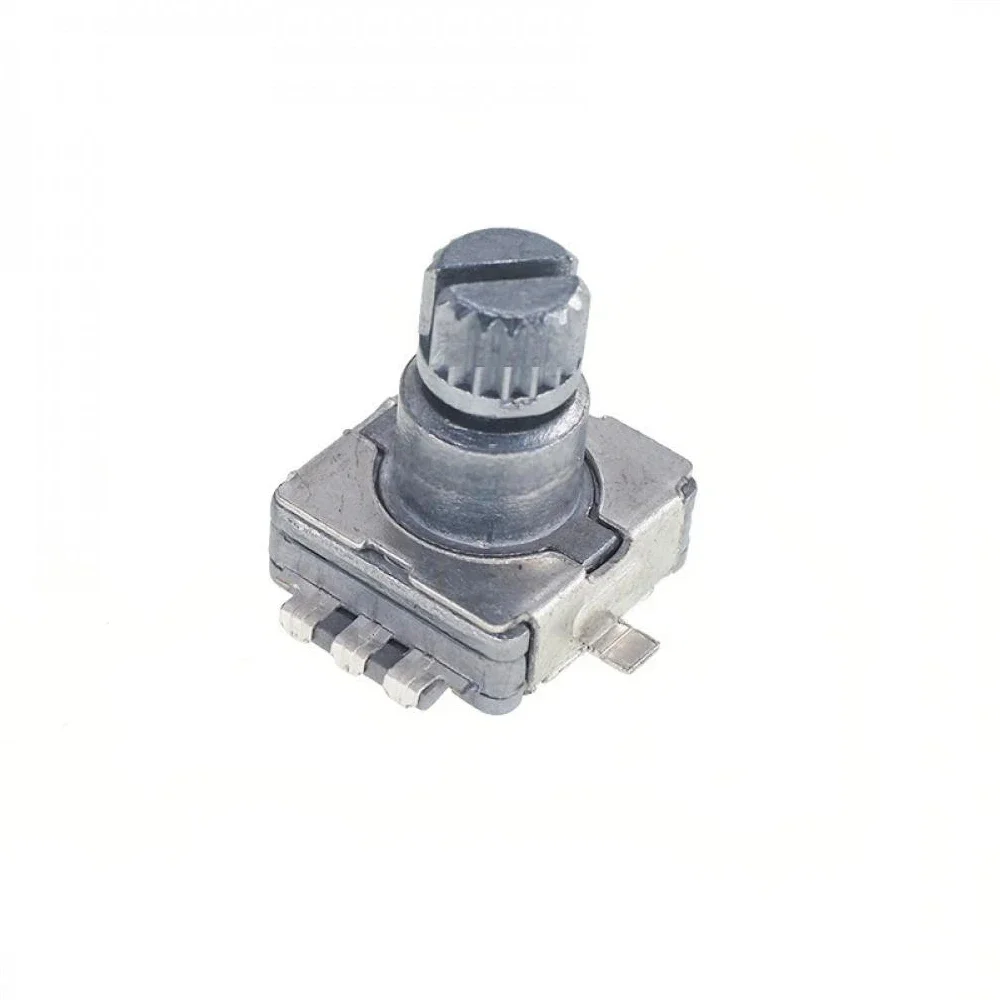 5pcs EC11 Patch Rotary Encoder 10mm Handle Long Plum Blossom Digital Potentiometer 5 Pin with Switch Module