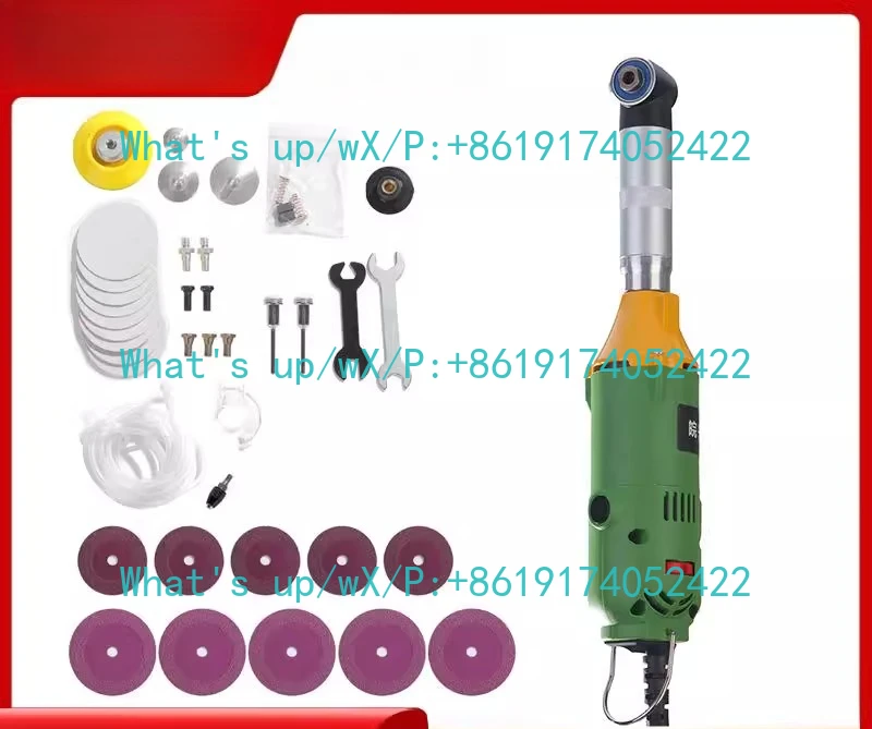 Speed regulation 90 degree elbow seam cleaning artifact, sander polishing tile beautiful seam artifact power tool set