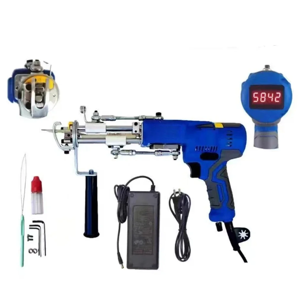 New Style Carpet Tufting Tufting Machine with Digital Display and Light Tufting Kit Carpet Weaving Fing Machine