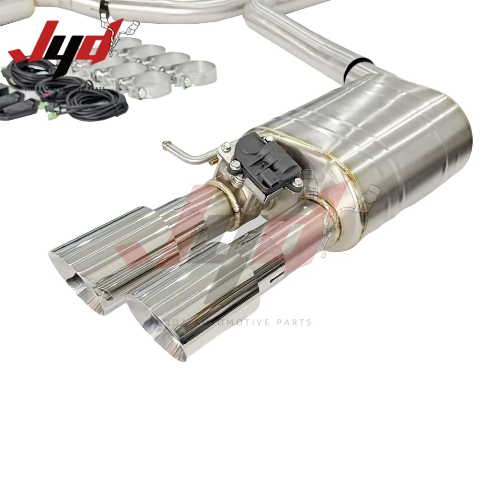 JYD Tuning Exhaust Sport Catback Exhaust System for  S4 S5 B8 B8.5 3.0T Car Exhaust Pipes Muffler with Electronic Valve view 6