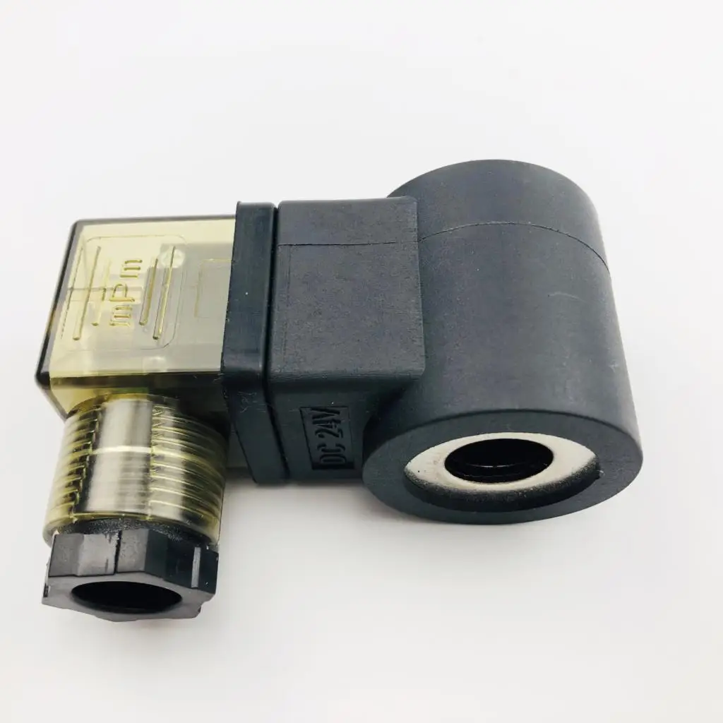 اللوح الخلفي مصعد الملف اللولبي صمام لفائف ثقب داخلي 13 ارتفاع 37 المكونات الهيدروليكية صمام التحكم 220 فولت 24 فولت