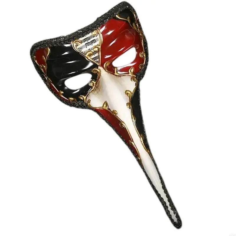 270D قناع الأنف الطويل ماردي غرا قناع تنكر الهيب هوب قناع مخيف قناع حفلة الطاعون قناع الطبيب قناع فيناتيان للنساء والرجال