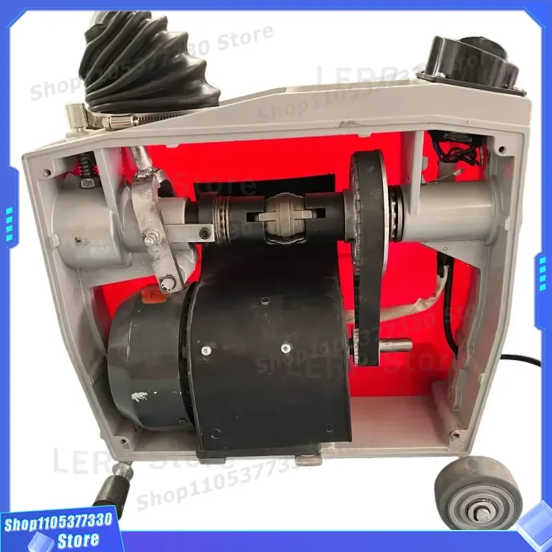 750W Electric Spring Pipe Dredger 40m Long Distance Sewer Cleaner for 50-200mm Diameter Drainage Pipes Professional Plumbing