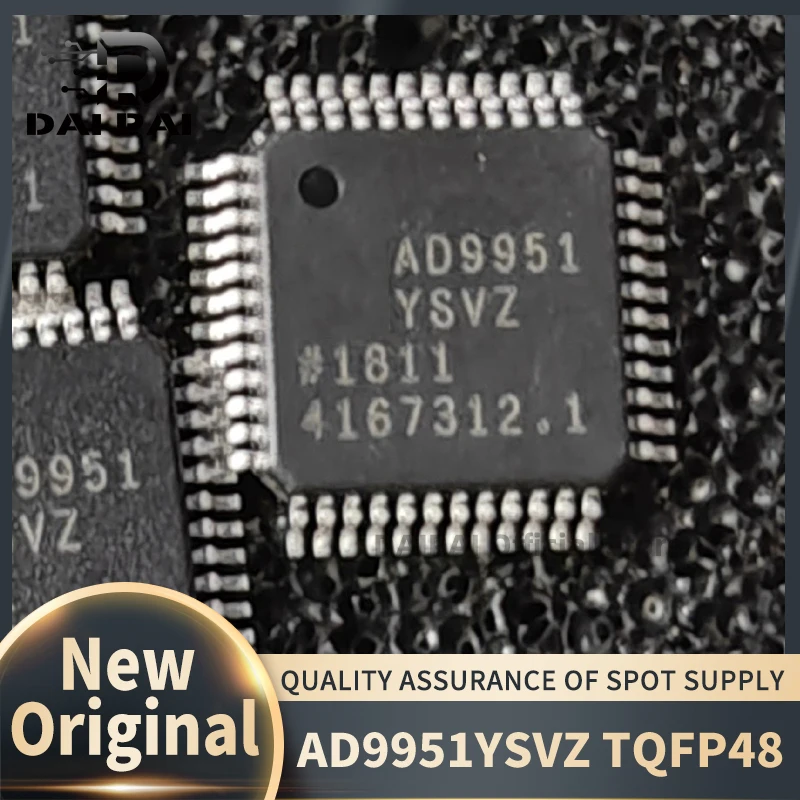 (1Pcs/Lot) 100% New original AD9951YSVZ AD9951YSV AD9951 TQFP48 Chipset