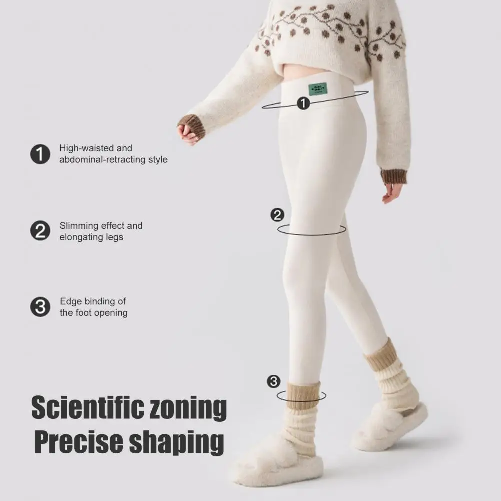 

Теплые зимние леггинсы. Уютные зимние леггинсы с тонкой подкладкой из овечьей шерсти с высокой талией. Устойчивость к холоду и теплу.