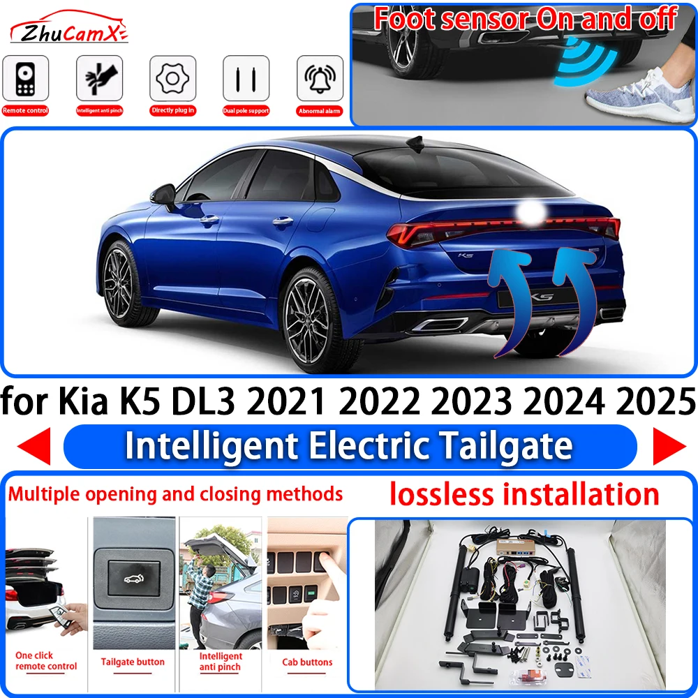 

for Kia K5 DL3 2021 2022 2023 2024 2025 Power Liftgate Trunk Electric Suction Tailgate Intelligent Tail Gate Lift Strut System