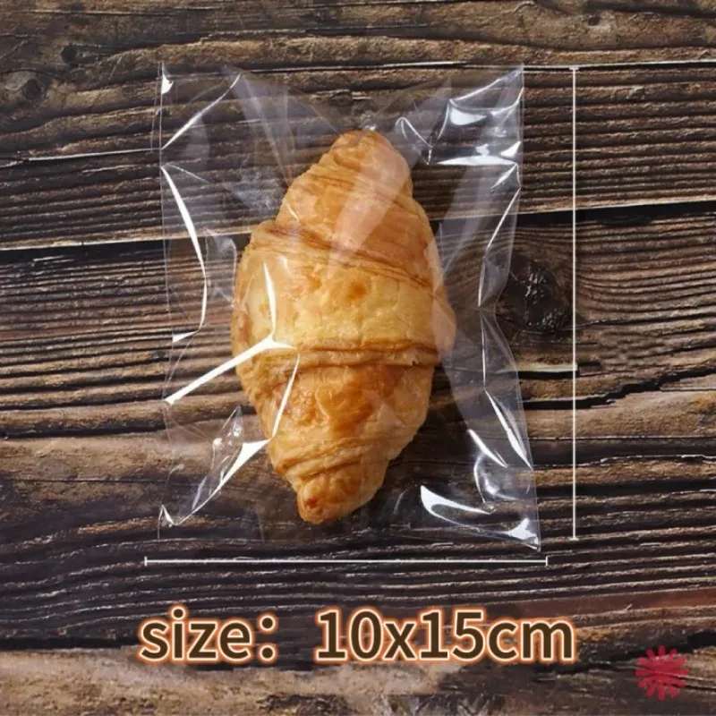 Geschenkzakjes Transparant Snoep Bakken Buscuit Kiem Toast Dim Broodzak Bakverpakking Feestartikelen voor Kerst Snoep
