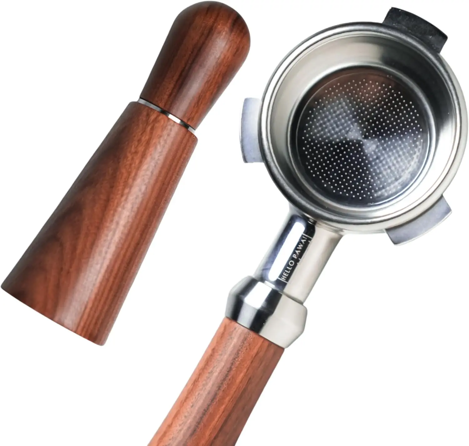 

54mm Bottomless Portafilter with Wdt Tool & Filter Basket for Breville Barista Express and Compatible Machines