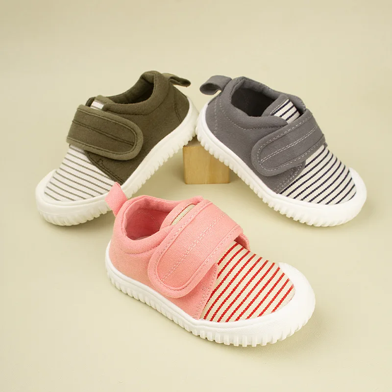 Fashion Kid Sports Shoes New Boy Gril Casual Shoes Soft Sole Comfort Kids Shoe Brand Child Canvas Shoe All Match Gril Shoe Tenis